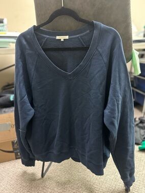 Z Supply women's Navy V-Neck Sweater